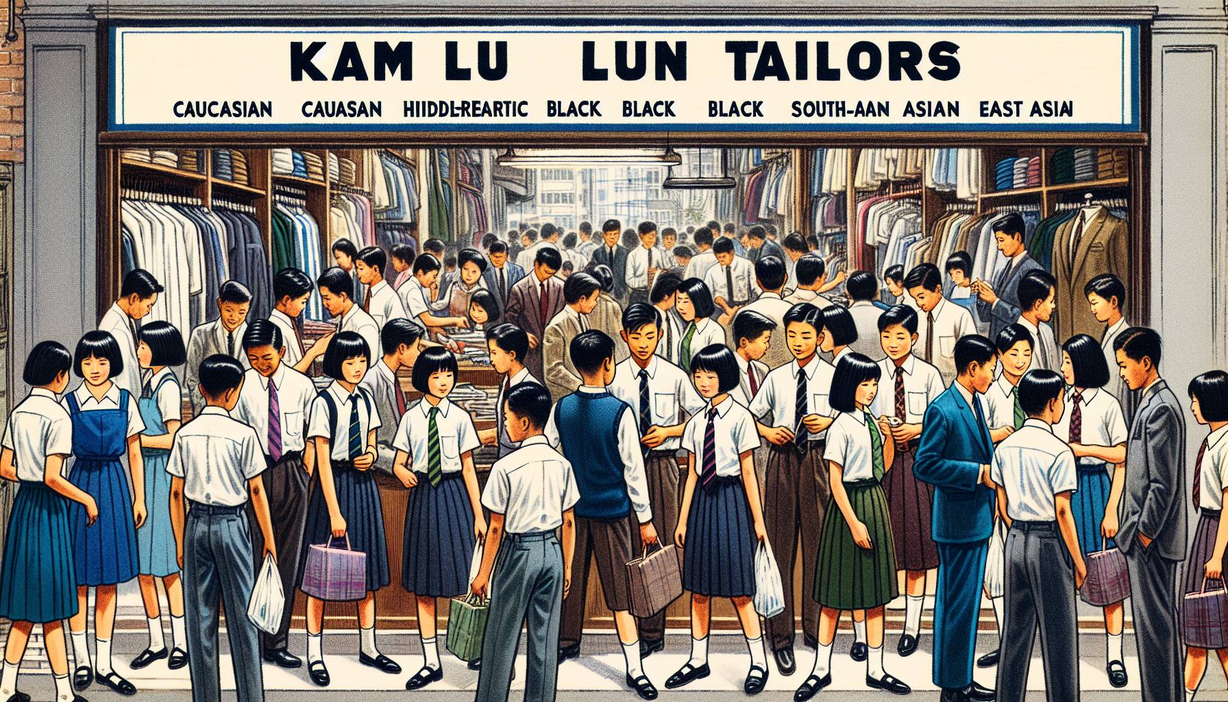 The Legacy of Kam Lun Tailors in Hong Kong's History: image