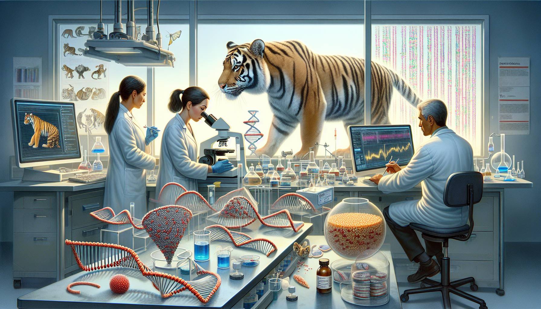 Scientists work to bring back Tasmanian tiger from extinction: image