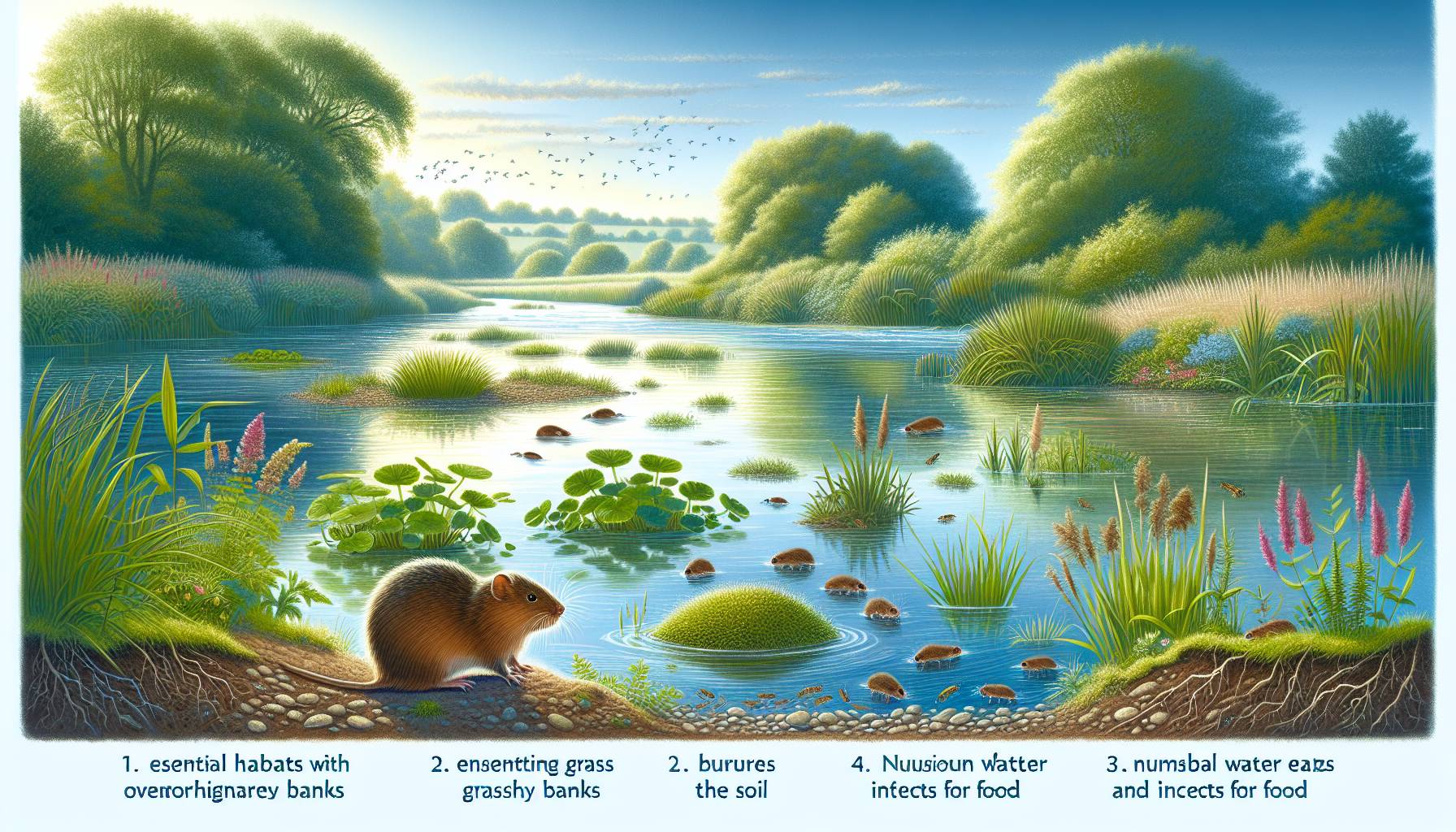 Reviving Water Voles in the UK: image
