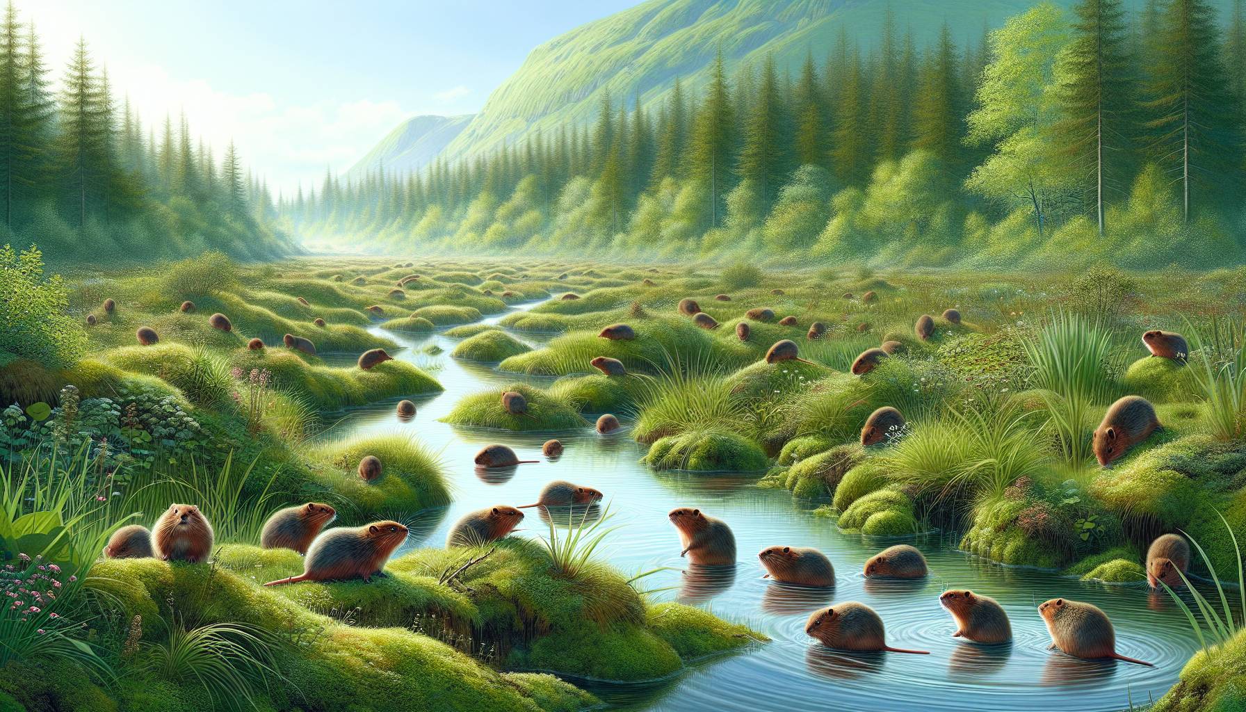 Reviving Water Voles in the UK: image
