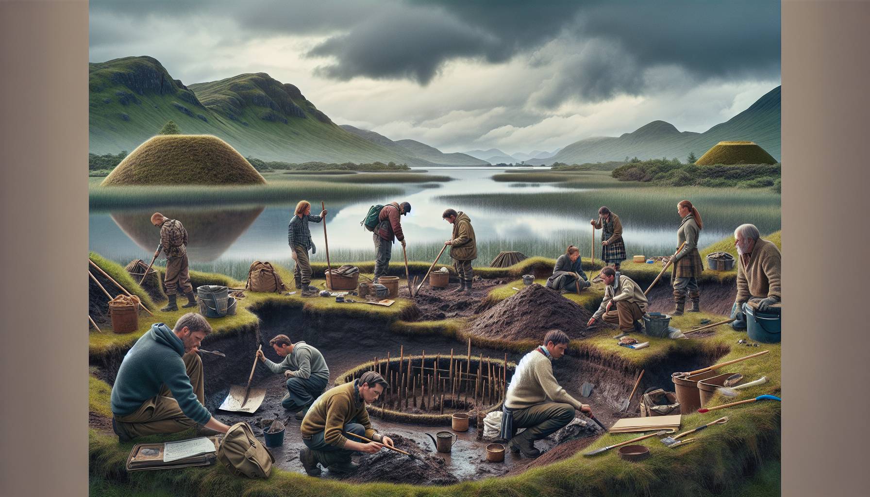 Archaeologists Excited About Potential Medieval Settlement Discovery in Scotland: image