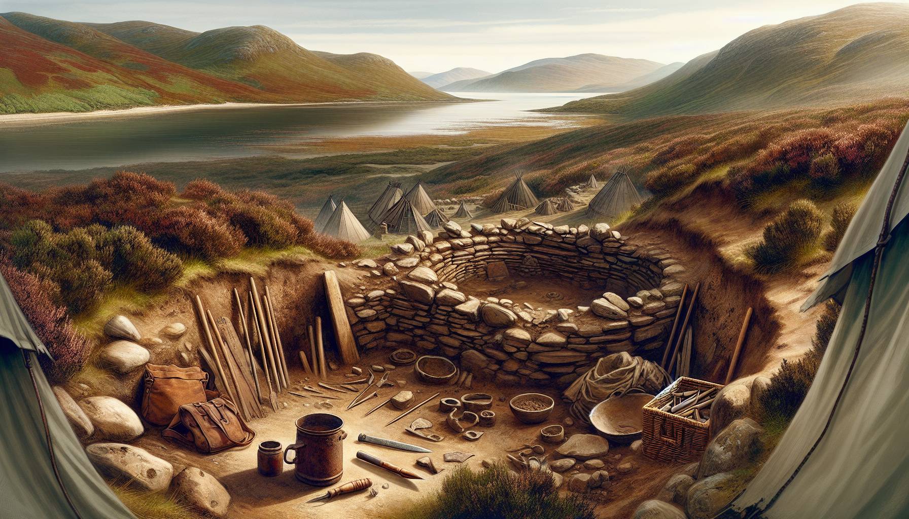 Archaeologists Excited About Potential Medieval Settlement Discovery in Scotland: image