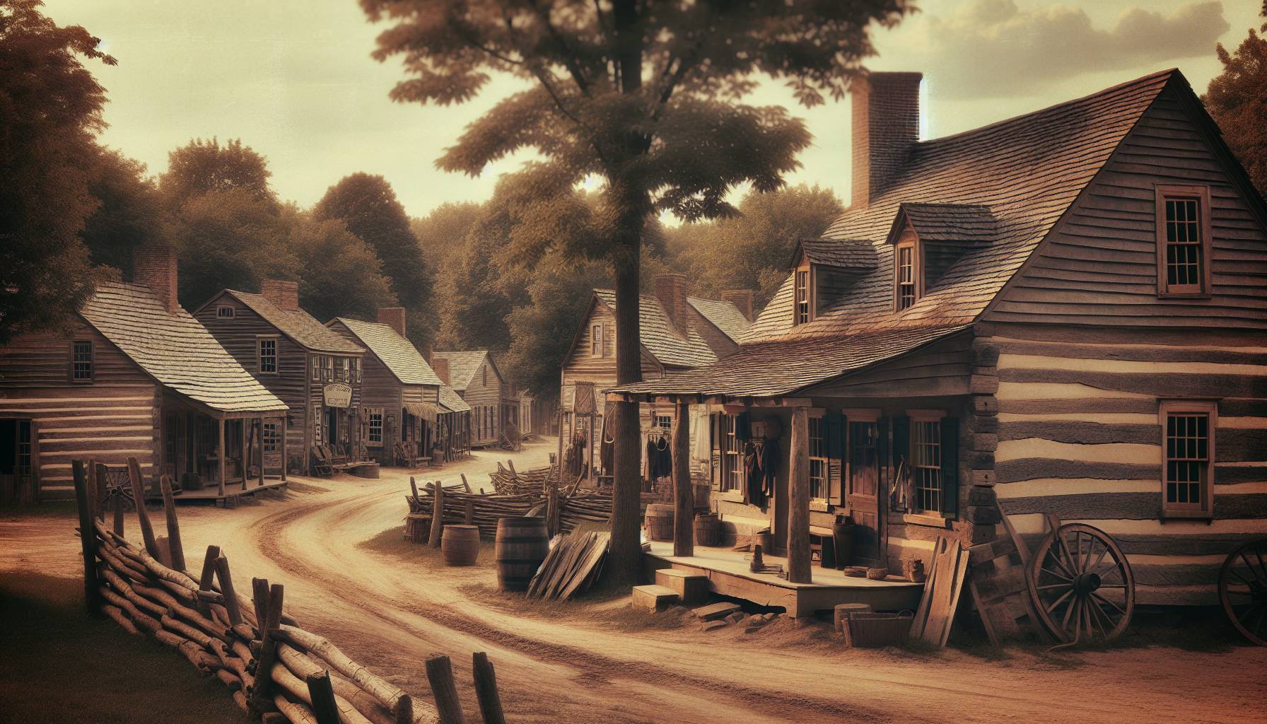 Abraham Lincoln's Historic New Salem Site in Illinois in Disrepair: image