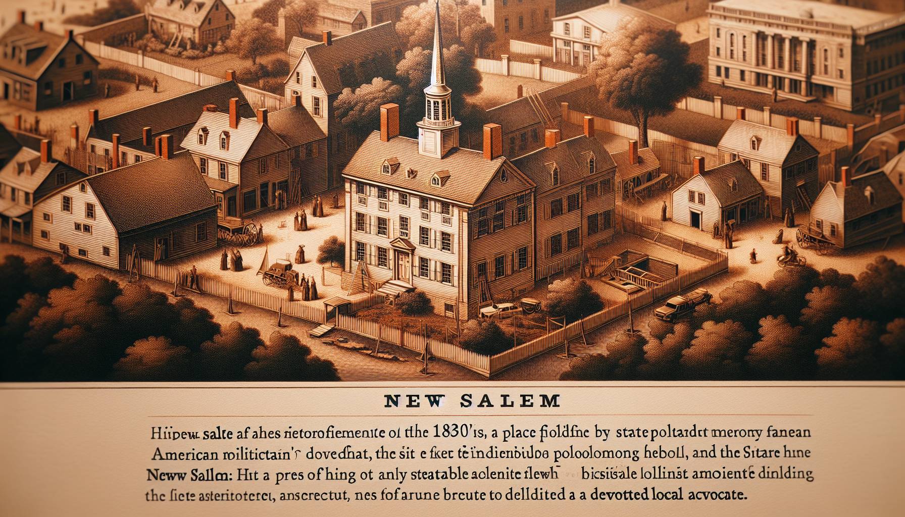 Abraham Lincoln's Historic New Salem Site in Illinois in Disrepair: image