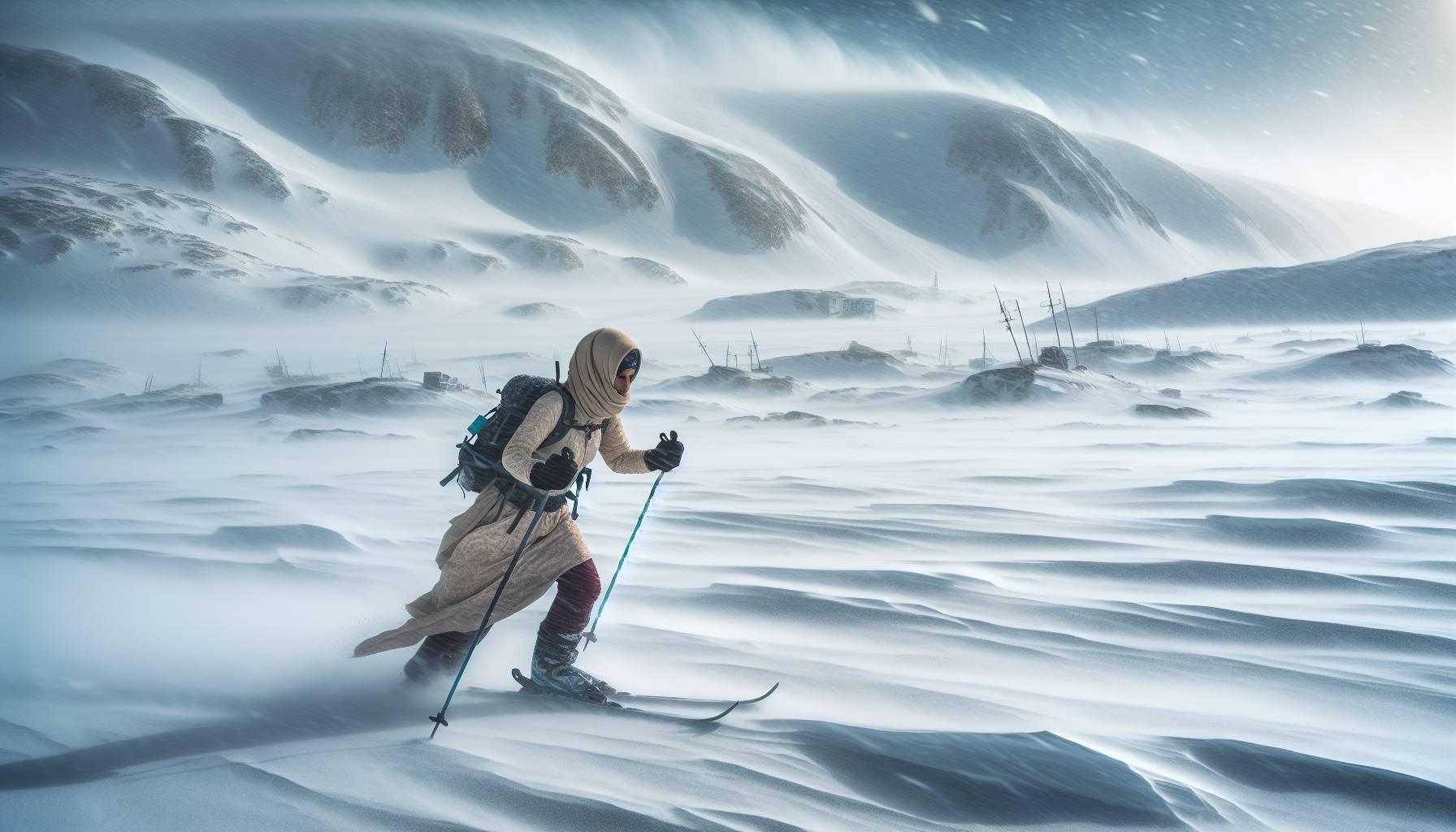 British explorer completes solo journey across Canada's Baffin Island: image