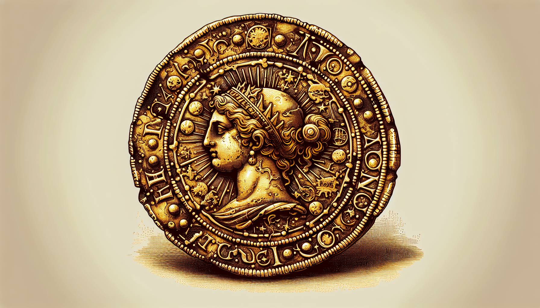 1,955-Year-Old Gold Roman Coin Sold at Auction cover