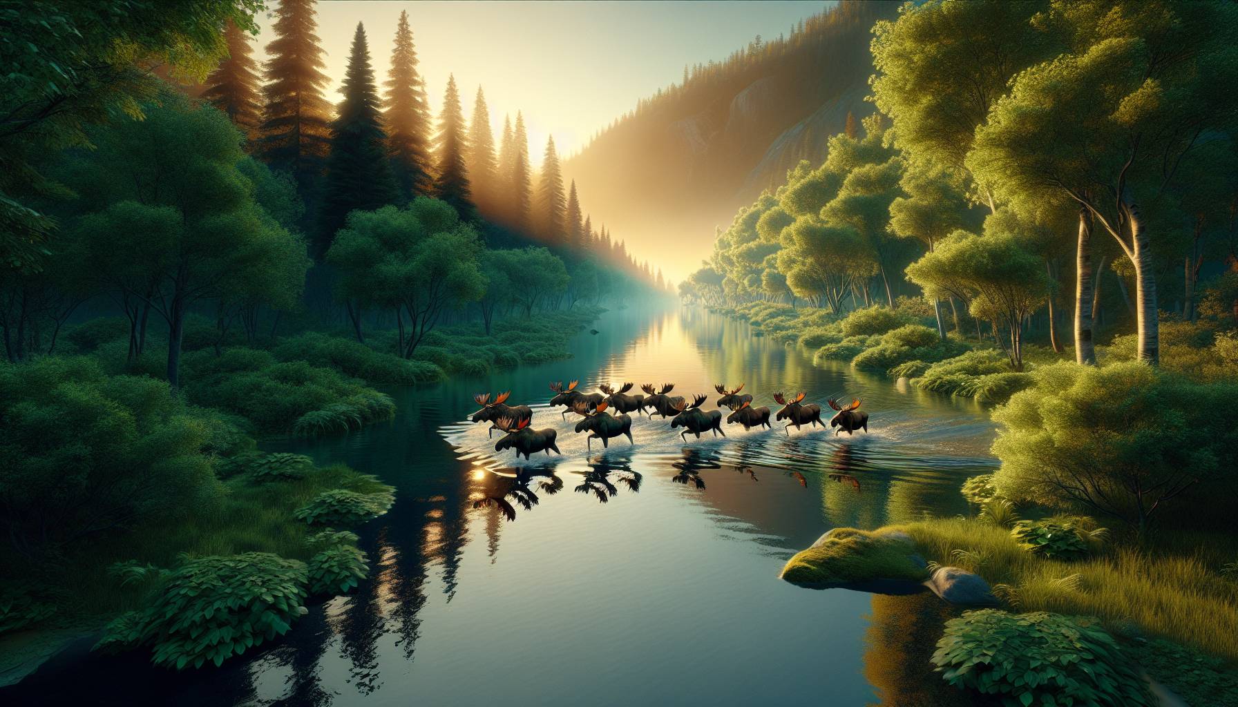 Fans of Swedish Slow TV Greet Annual Moose Migration with Enthusiasm: image