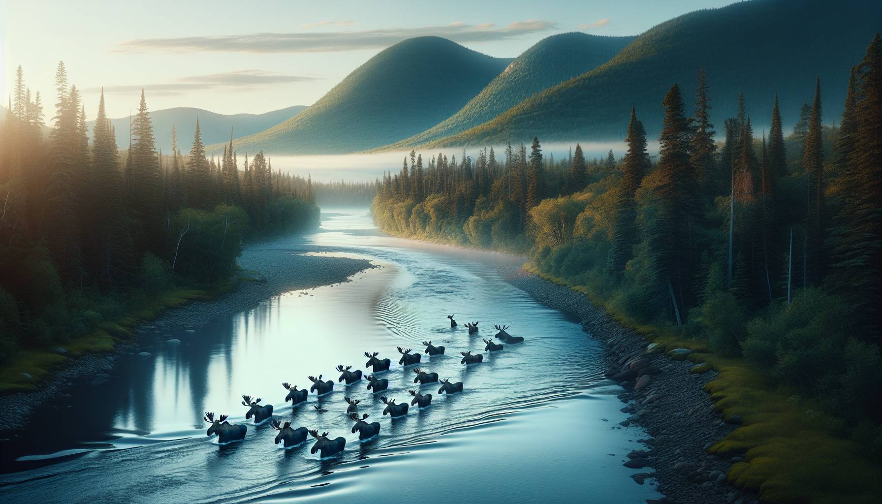 Fans of Swedish Slow TV Greet Annual Moose Migration with Enthusiasm: image