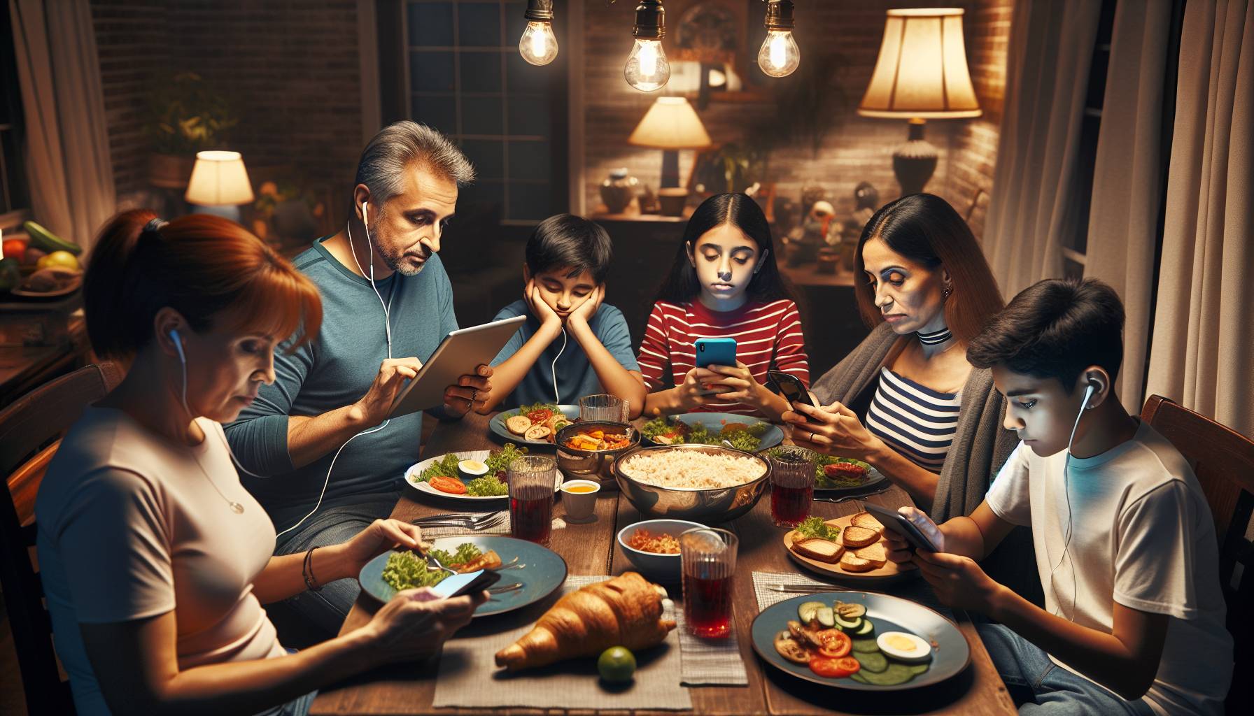 Family Dinner Time: Screen Time or Quality Time?: image