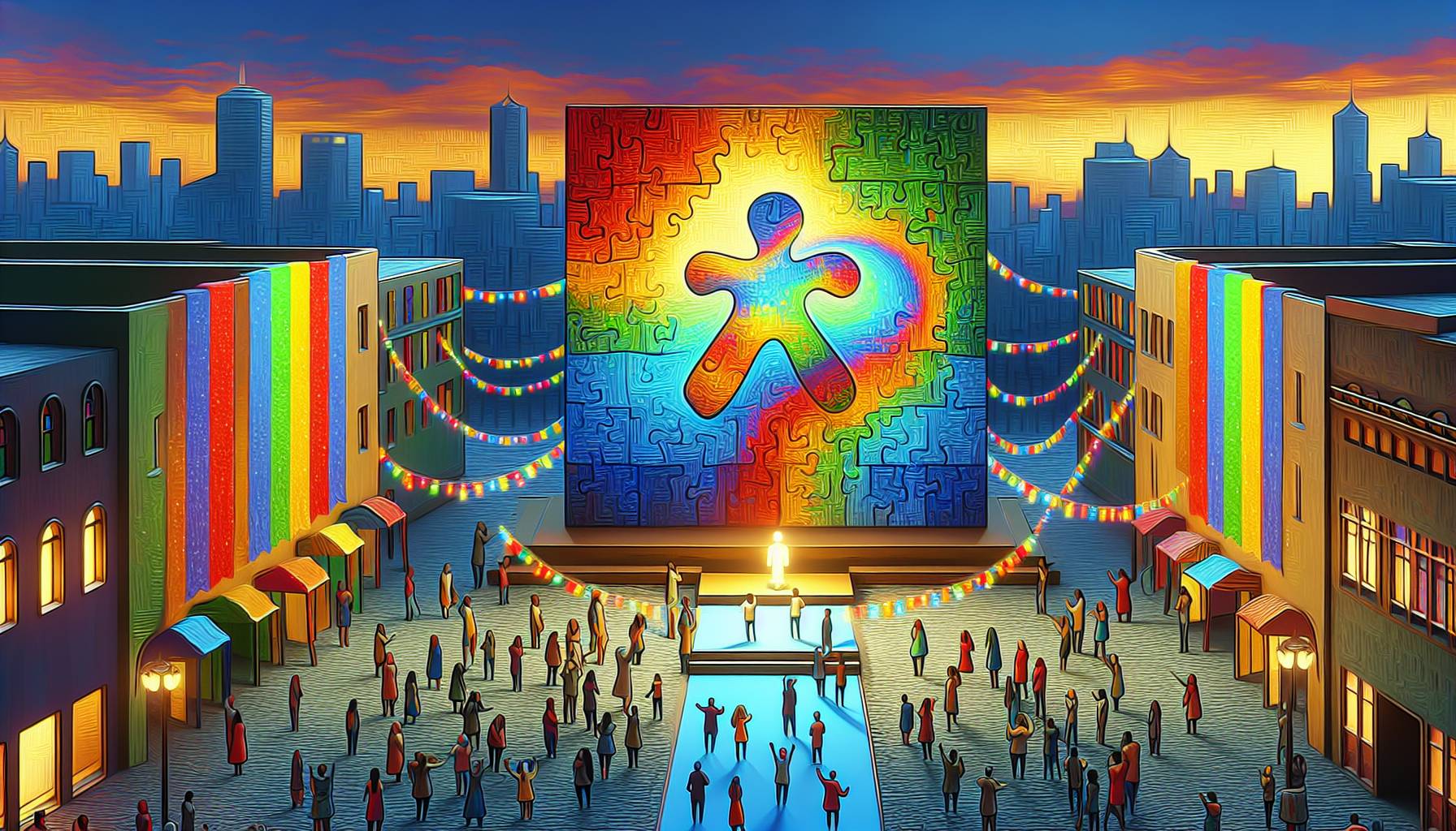 Nigerian Teen with Autism Sets Guinness World Record for Largest Art Canvas: image