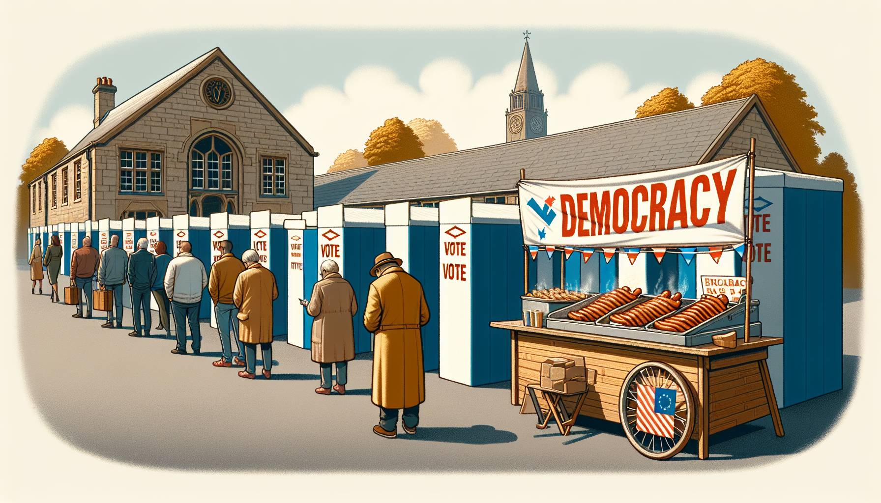 Aussies Enjoy 'Democracy Sausage' Alongside Voting: image