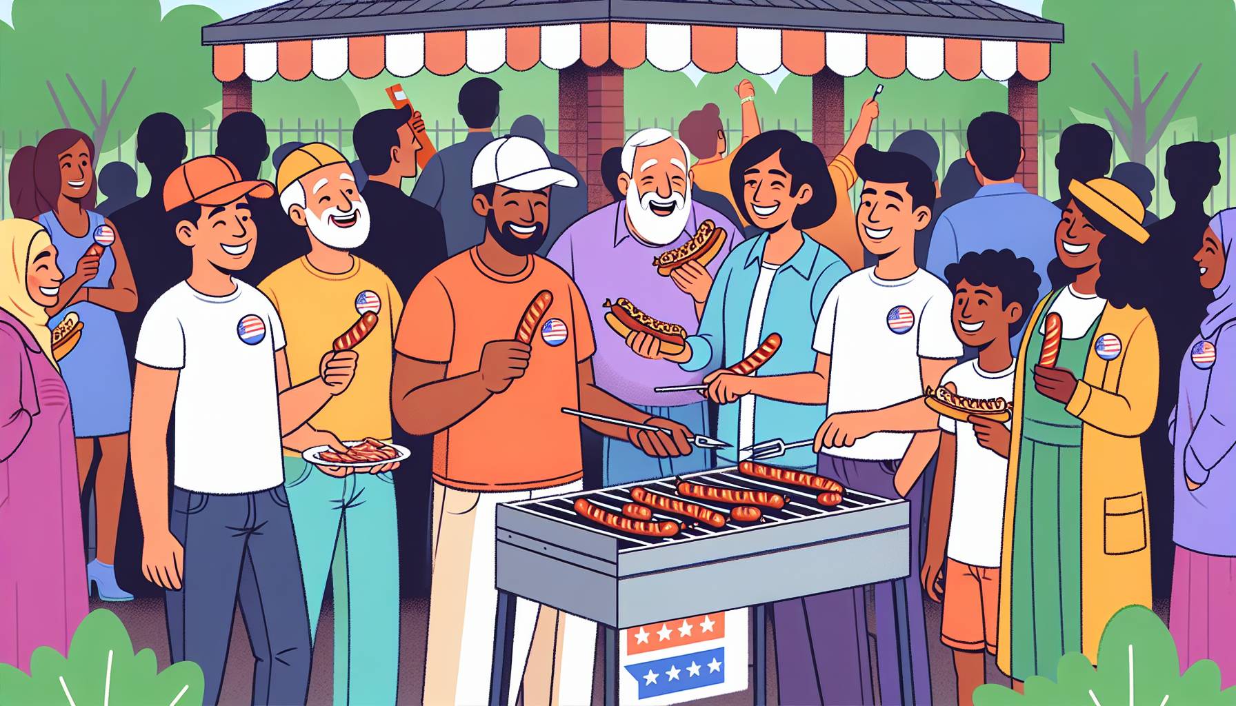 Aussies Enjoy 'Democracy Sausage' Alongside Voting: image