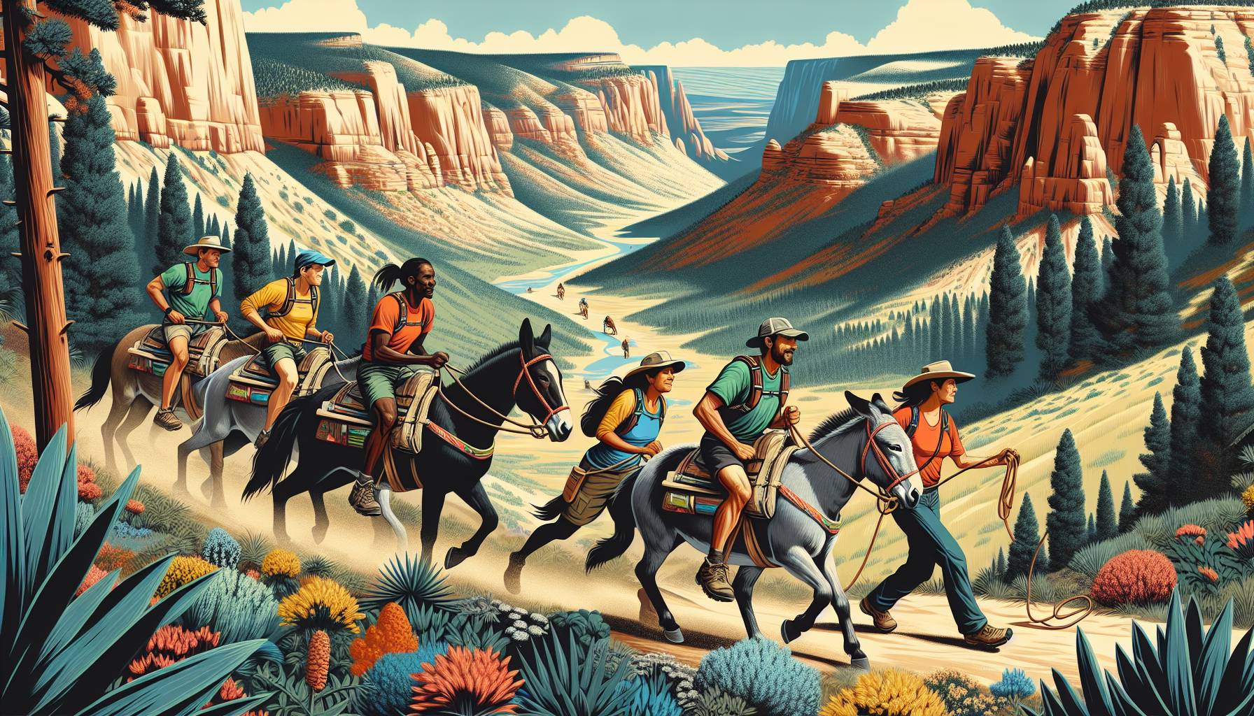 Backcountry Runners Embrace Racing with Pack Burros in Northern New Mexico: image