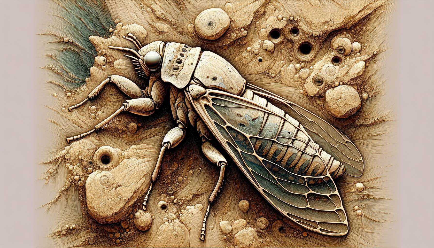 Scientists Discover 47-Million-Year-Old Cicada Fossil in Germany cover
