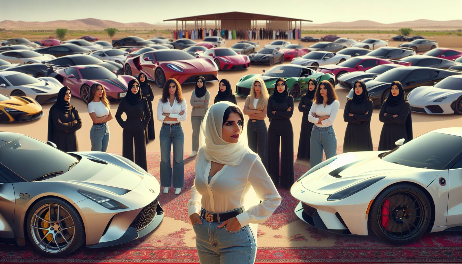 Arabian Gazelles: Women's Supercar Club in UAE cover