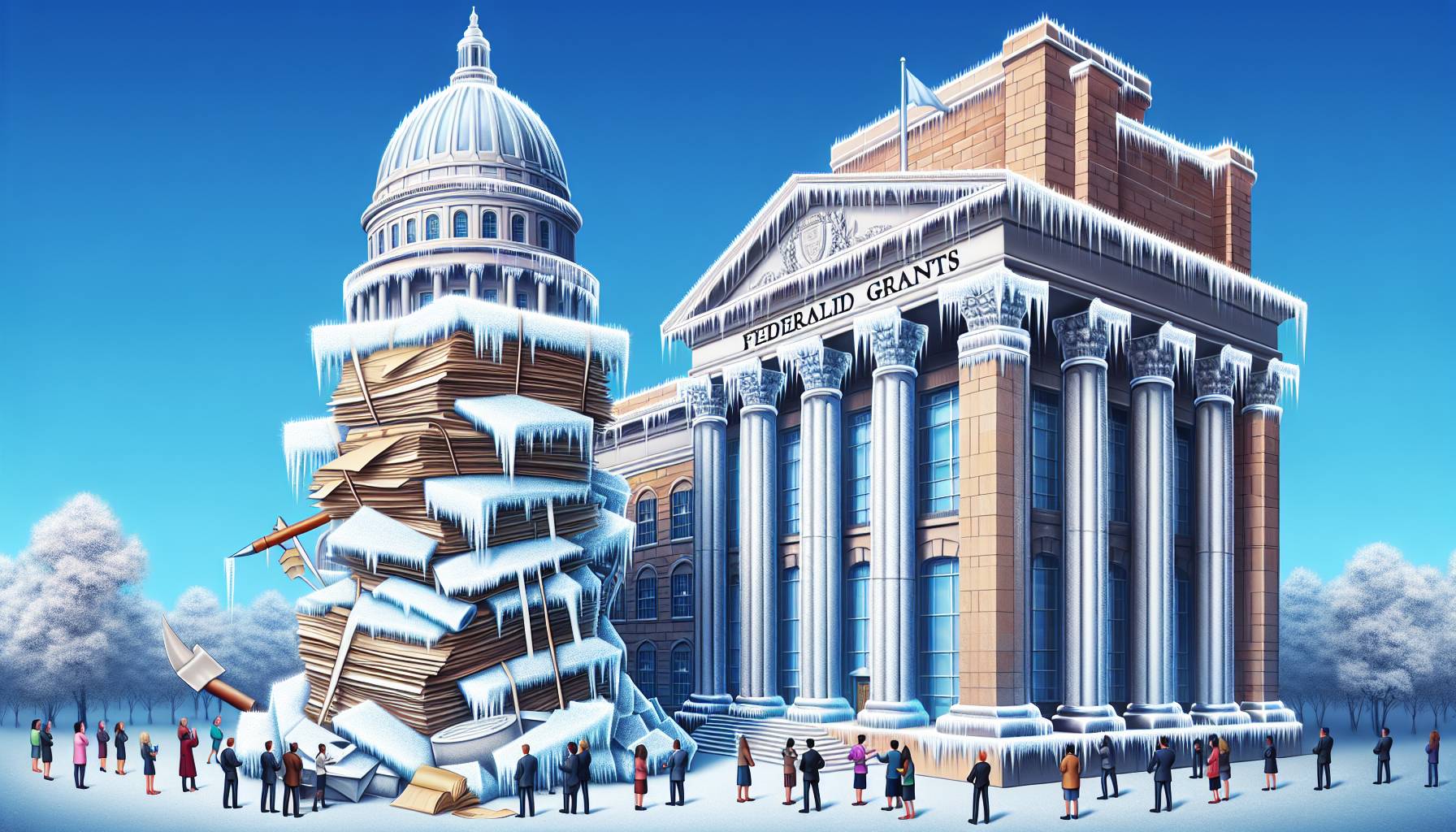Harvard Faces Federal Grants Freeze: image