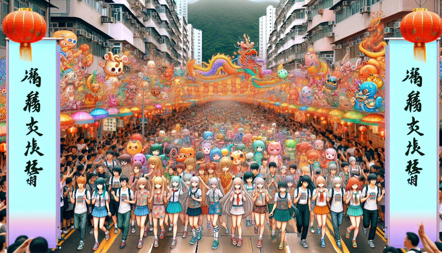 Annual Bun Festival Celebrated in Hong Kong cover