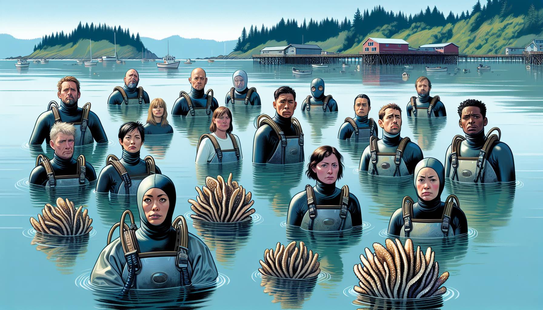 US-China Trade War Hits Geoduck Divers in Washington State cover
