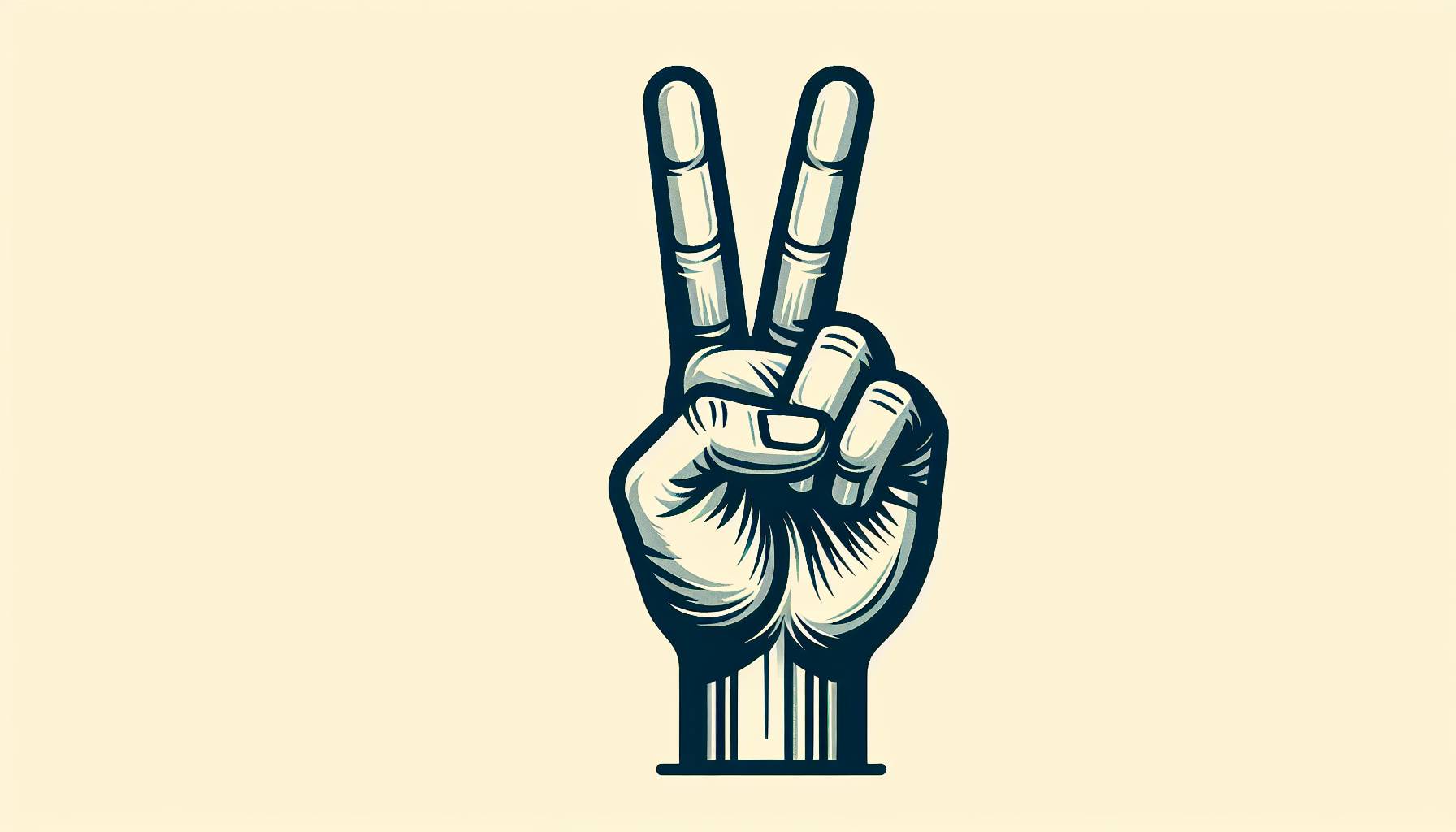 The History of the V-Sign and Peace Sign in Photos: image