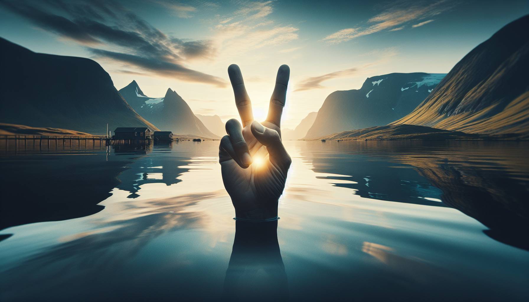 The History of the V-Sign and Peace Sign in Photos: image