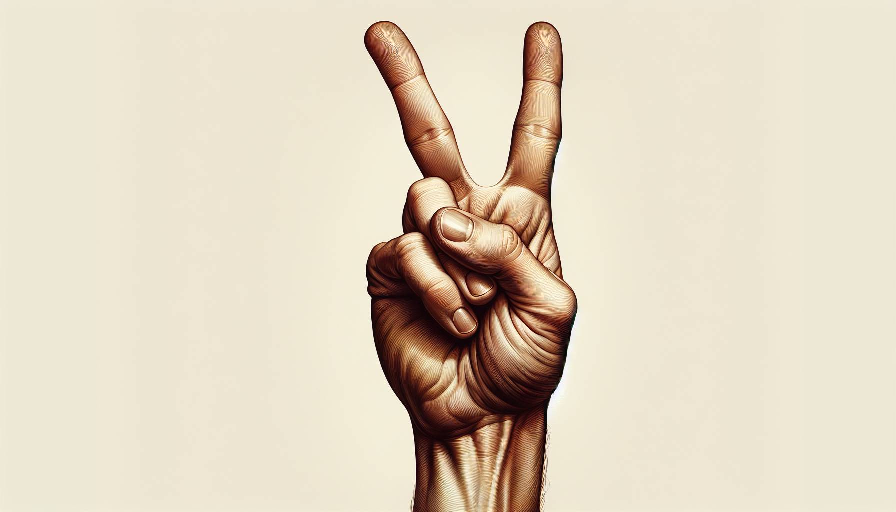 The History of the V-Sign and Peace Sign in Photos: image