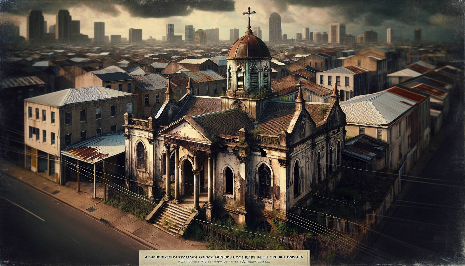 Abandoned Parish Church Buildings of Pope Leo XIV on Chicago's South Side: image