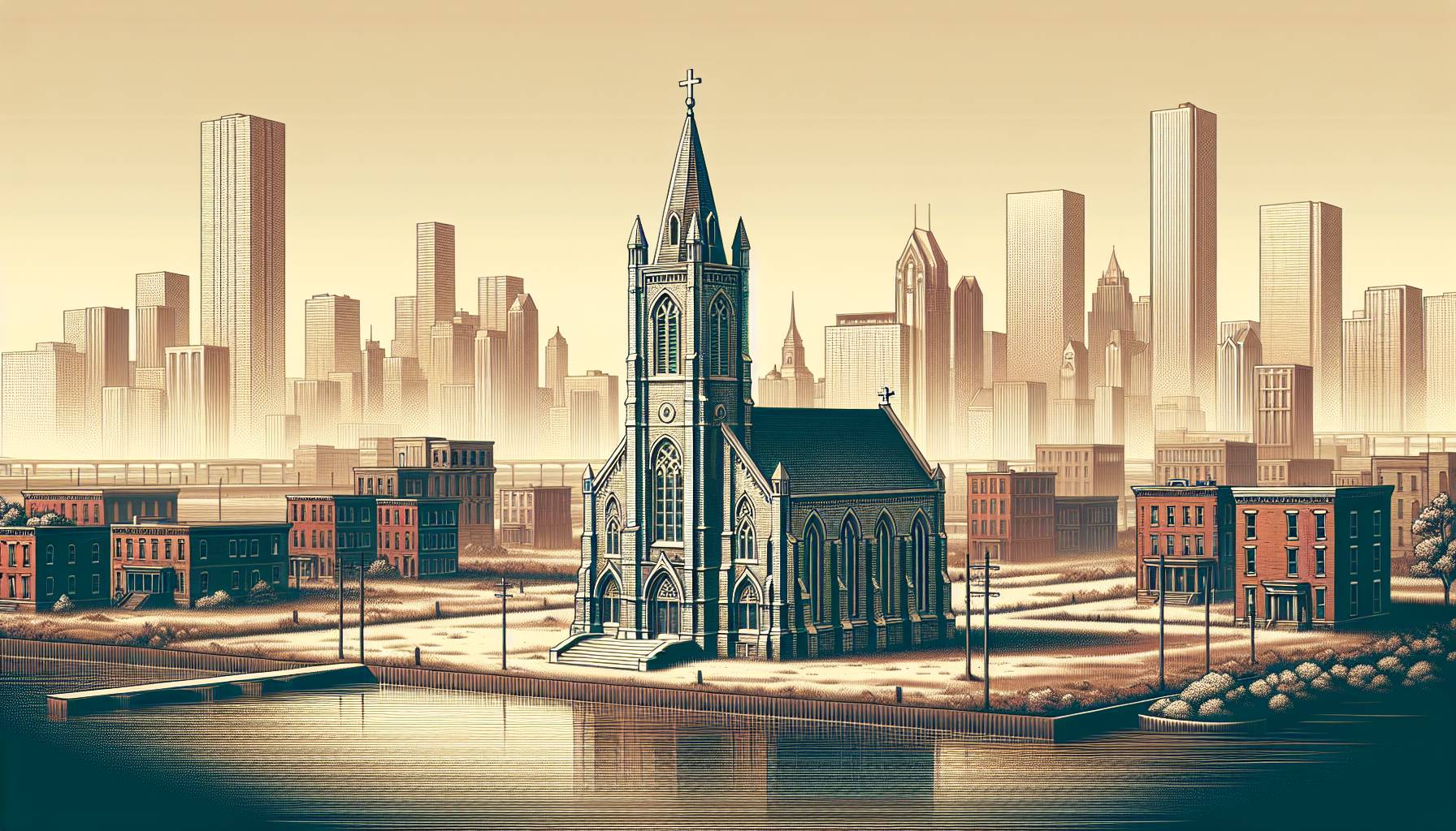 Abandoned Parish Church Buildings of Pope Leo XIV on Chicago's South Side: image