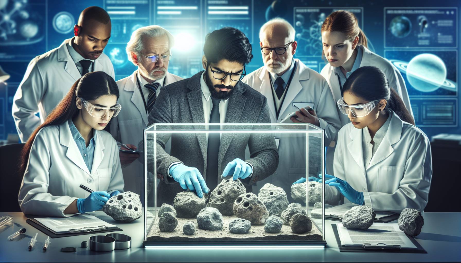 Moon Rocks from Chinese Mission Arrive in UK cover
