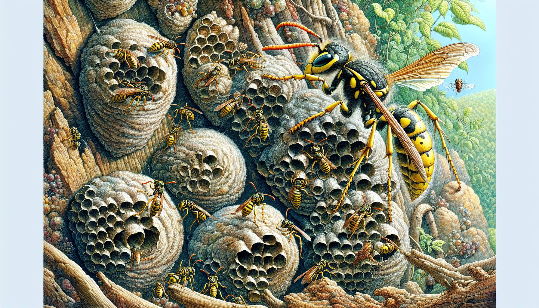 Surprising Memory of Wasp Mothers: image