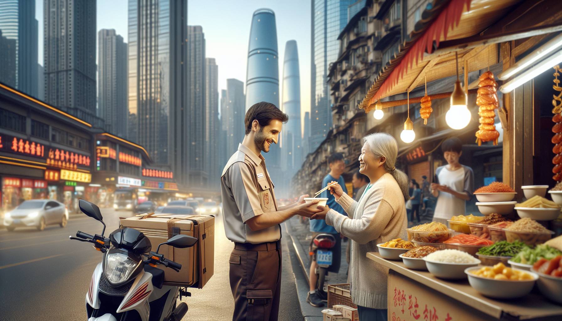 China's Food Delivery Drivers Offered Free or Discounted Meals cover