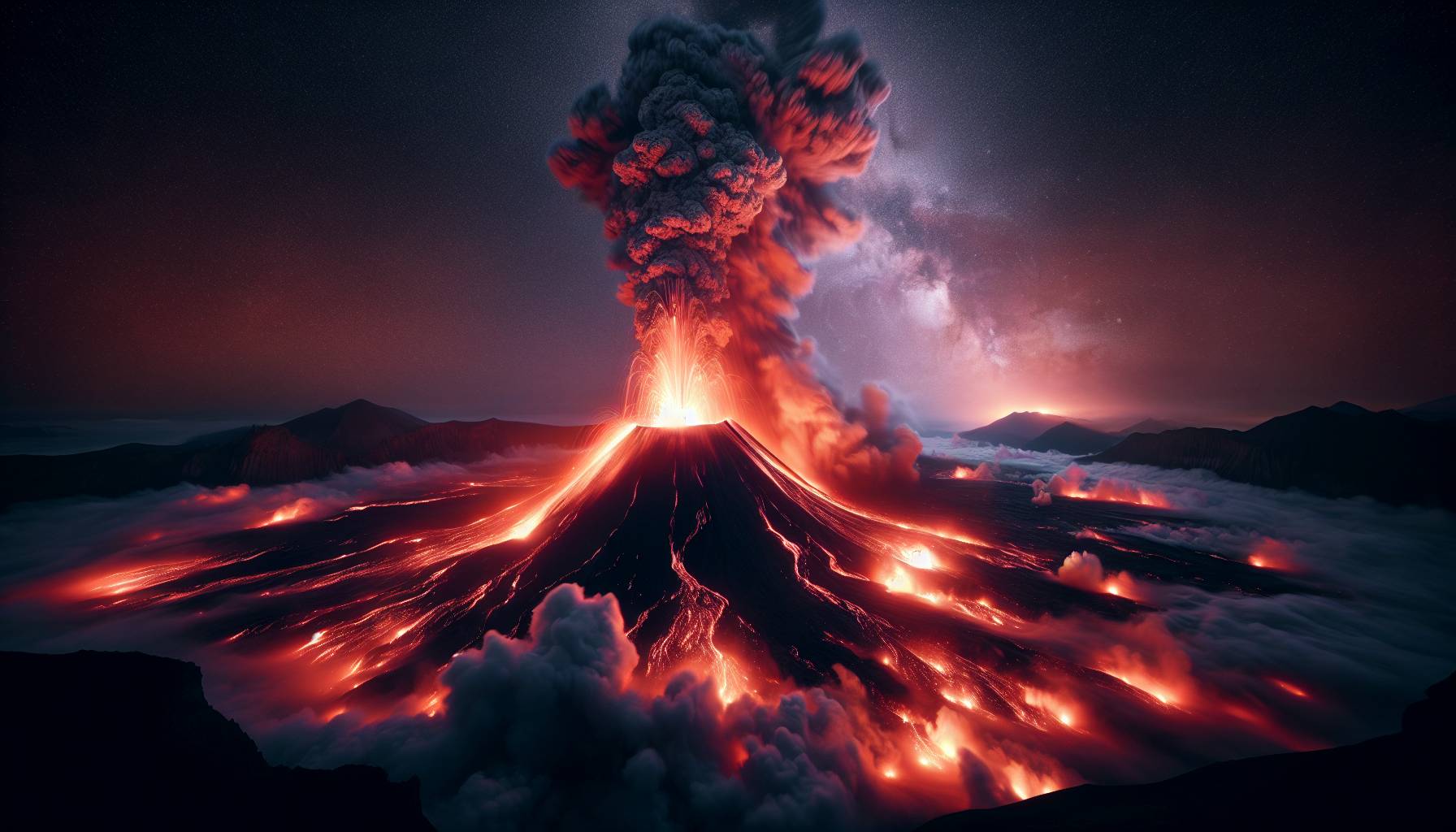 Mount Etna erupts with huge lava fountains: image