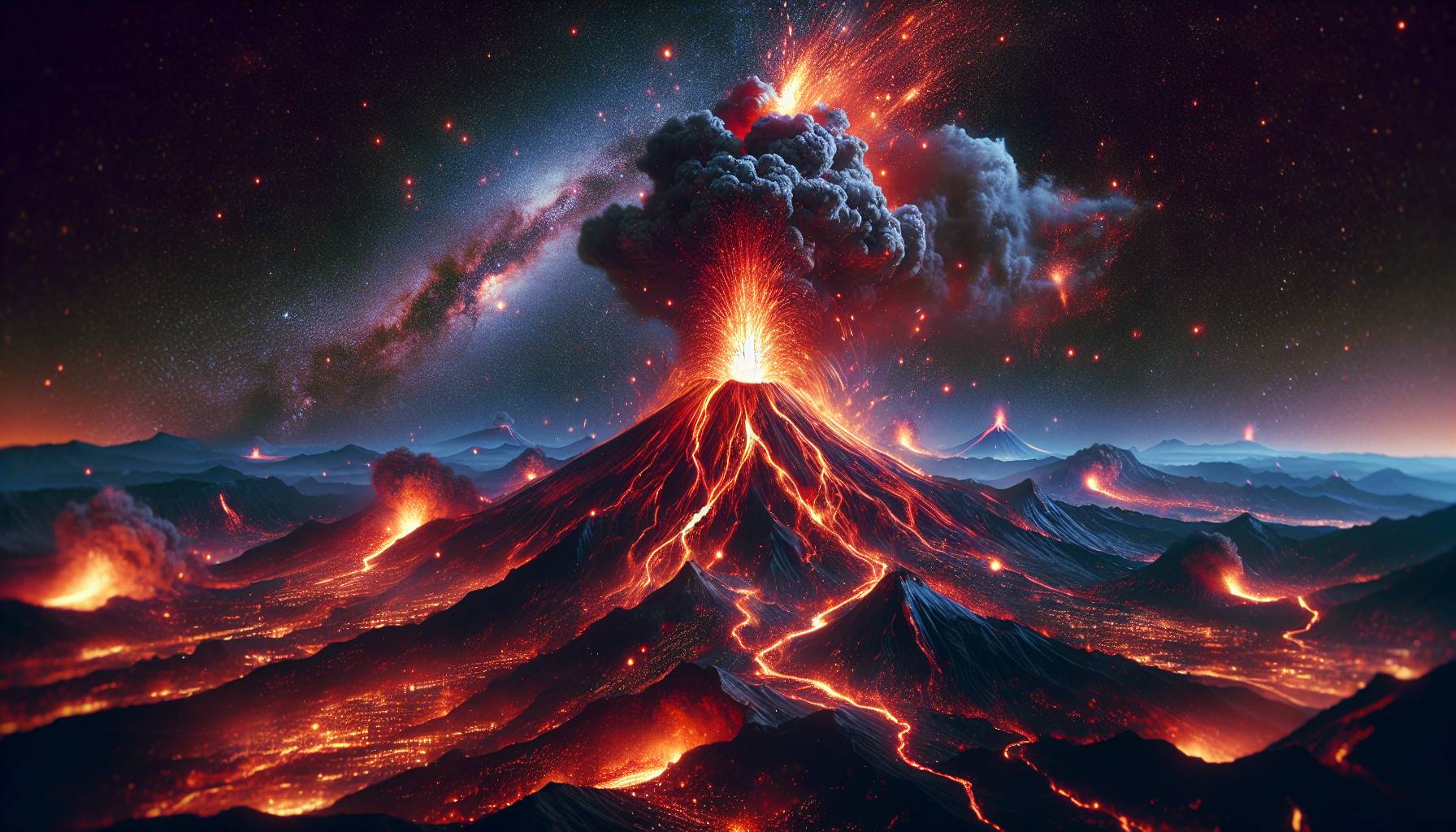 Mount Etna erupts with huge lava fountains: image