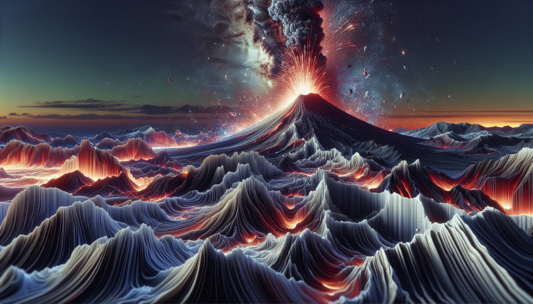 Mount Etna erupts with huge lava fountains: image