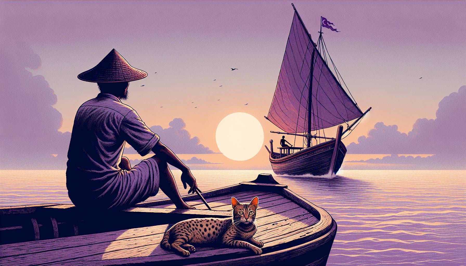 Man Sailing from Oregon to Hawaii with Cat Goes Viral on Social Media: image