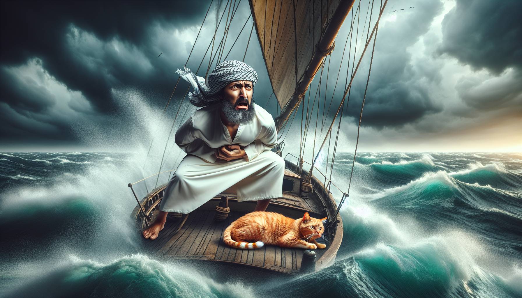 Man Sailing from Oregon to Hawaii with Cat Goes Viral on Social Media: image