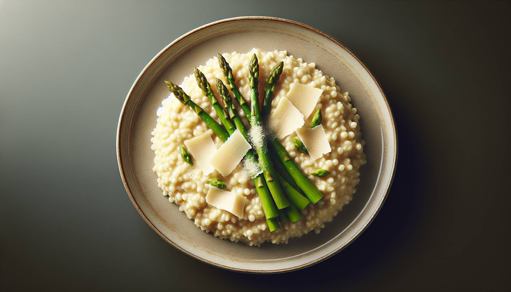 Creamy Pearl Couscous 'Risotto' with Asparagus cover