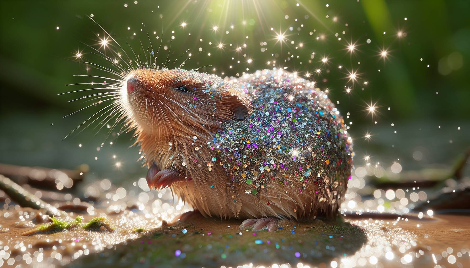 Edible Glitter Helps Track Water Voles in Wales cover