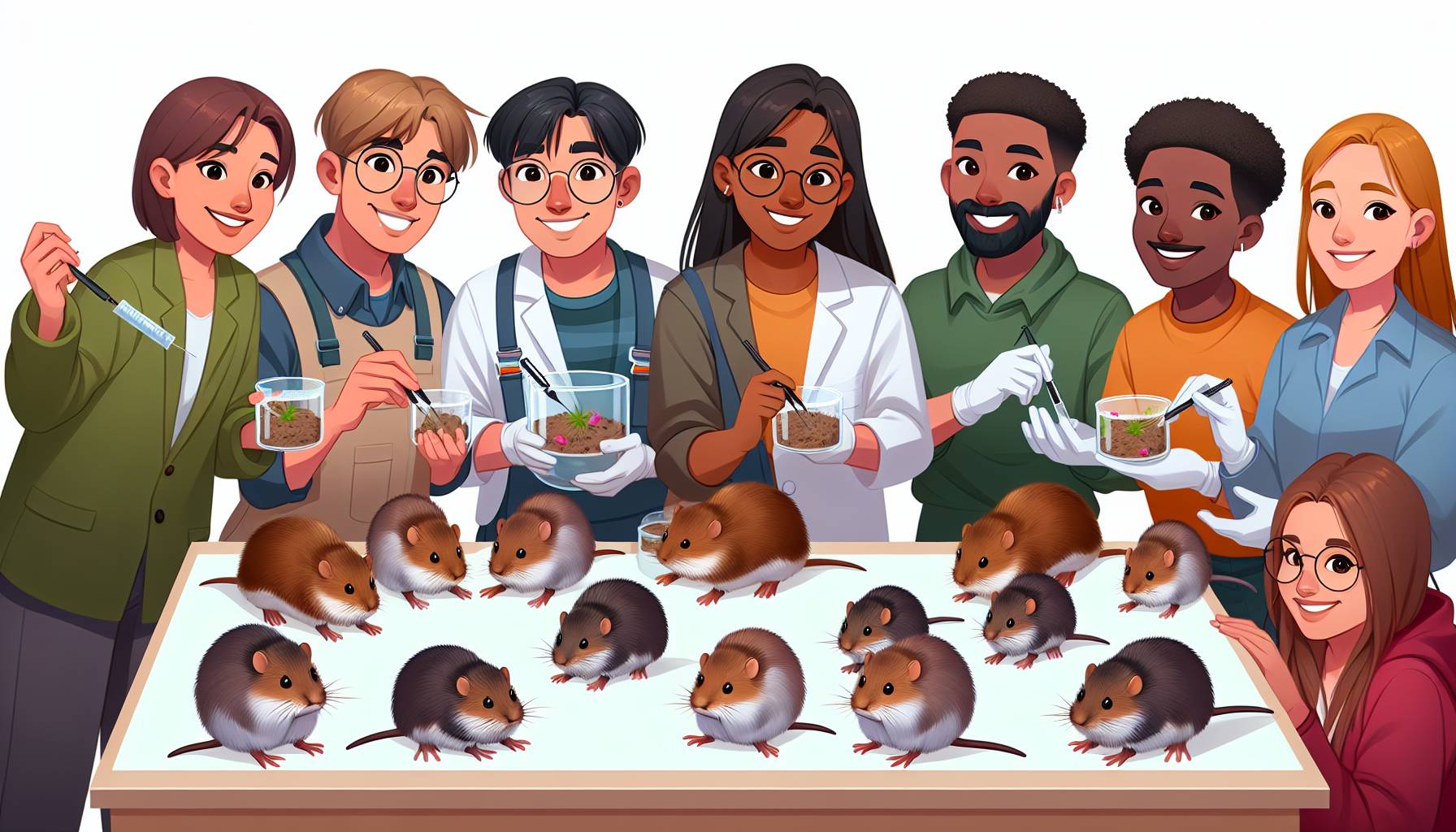 Edible Glitter Helps Track Water Voles in Wales: image