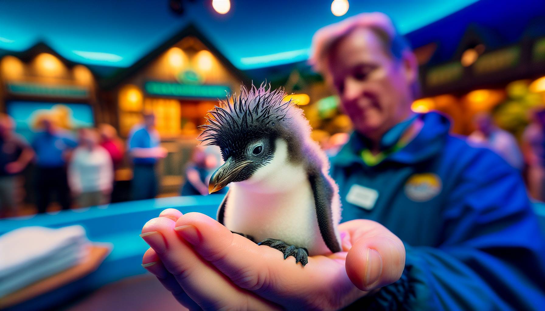 Whipsnade Zoo Cares for Endangered Penguin Chick cover