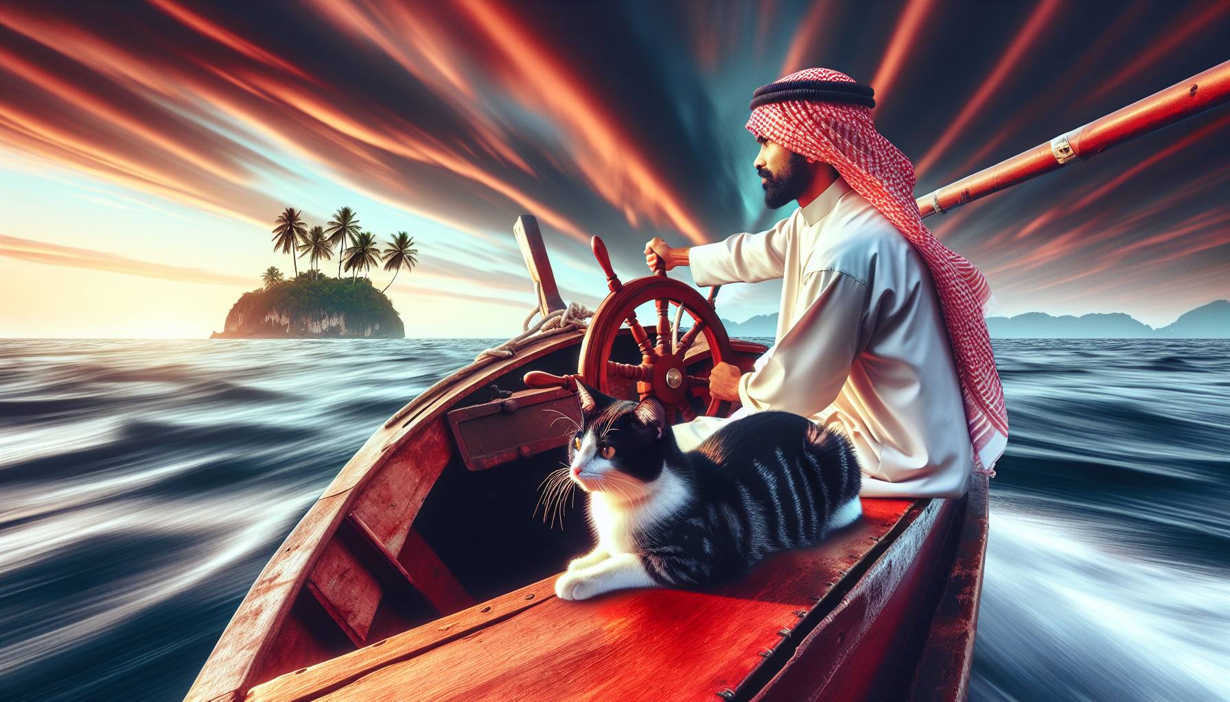 Man Sails to Hawaii with Cat, Welcomed by Fans cover