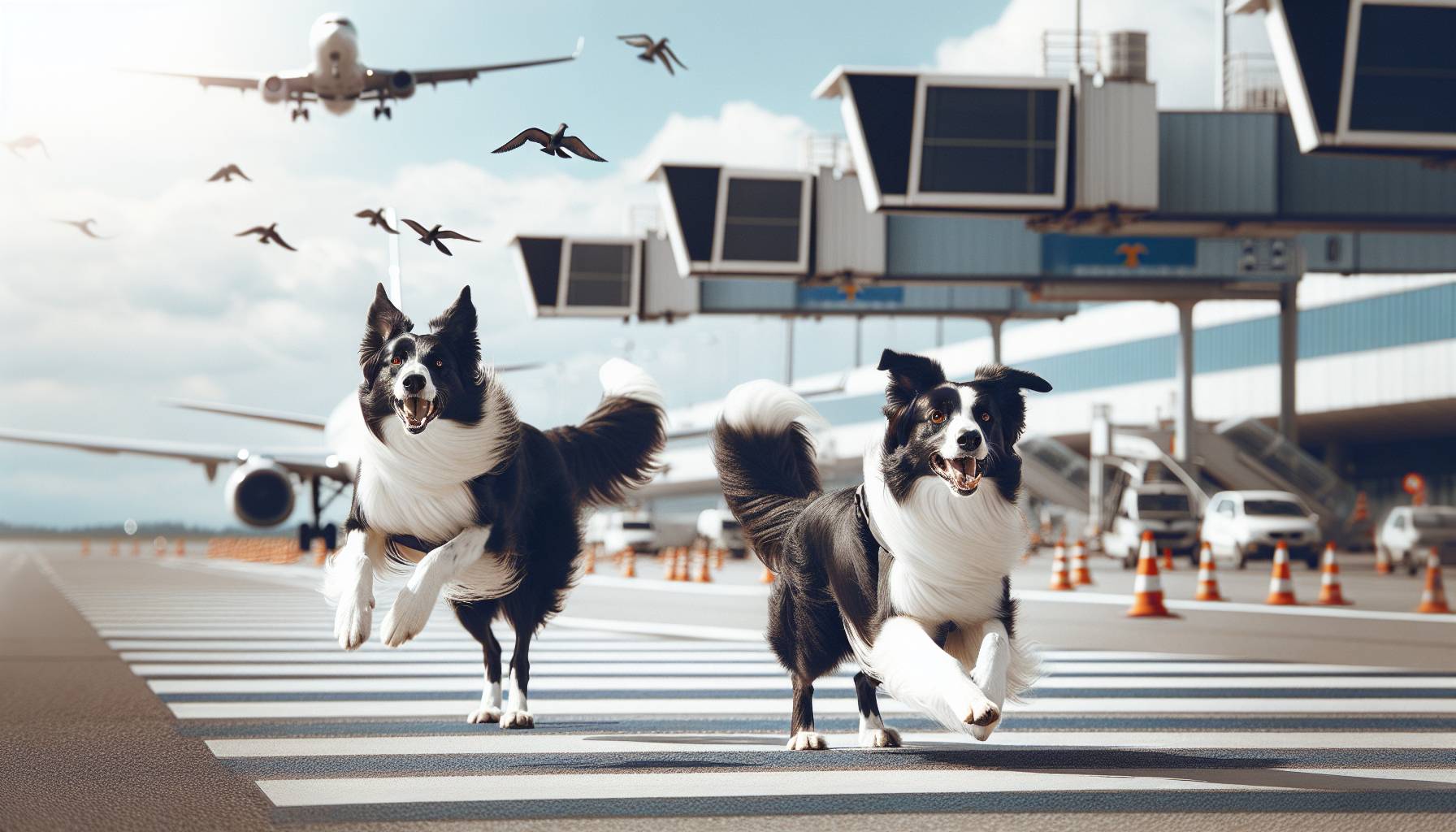 Border Collies Keep Airport Safe cover