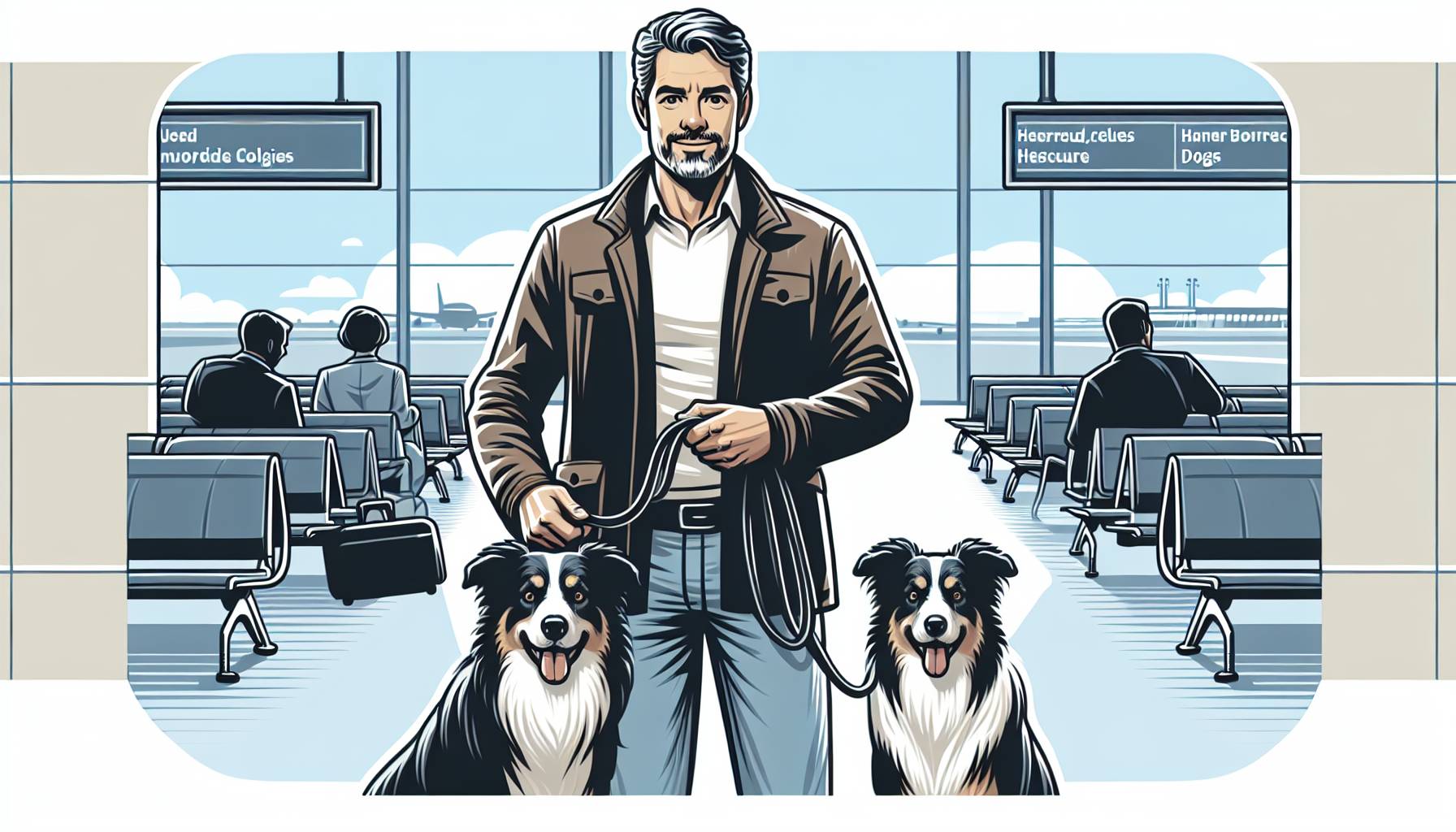 Border Collies Keep Airport Safe cover