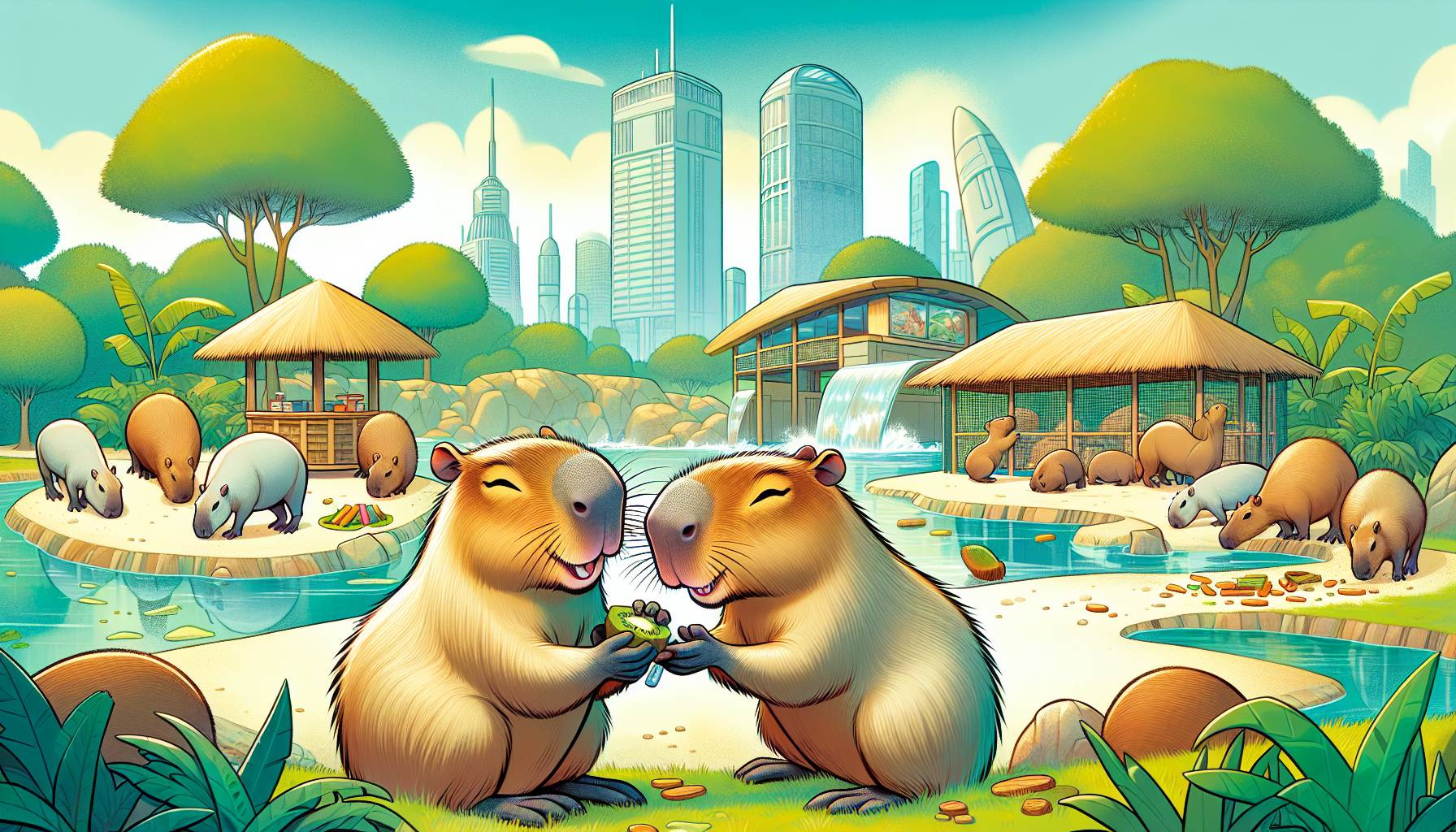Gizmo and Kiwi's Holiday at London Zoo: image