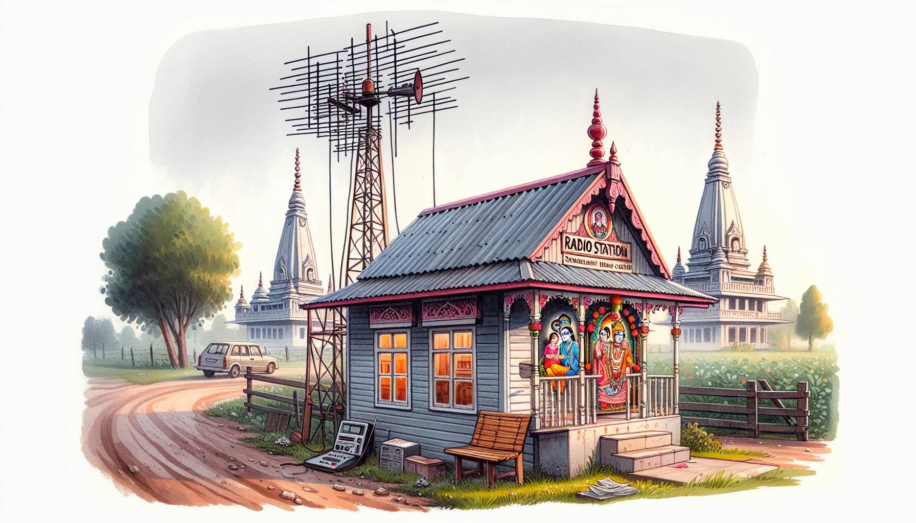 Hare Krishna Couple Builds Temple in Mormon Country: image