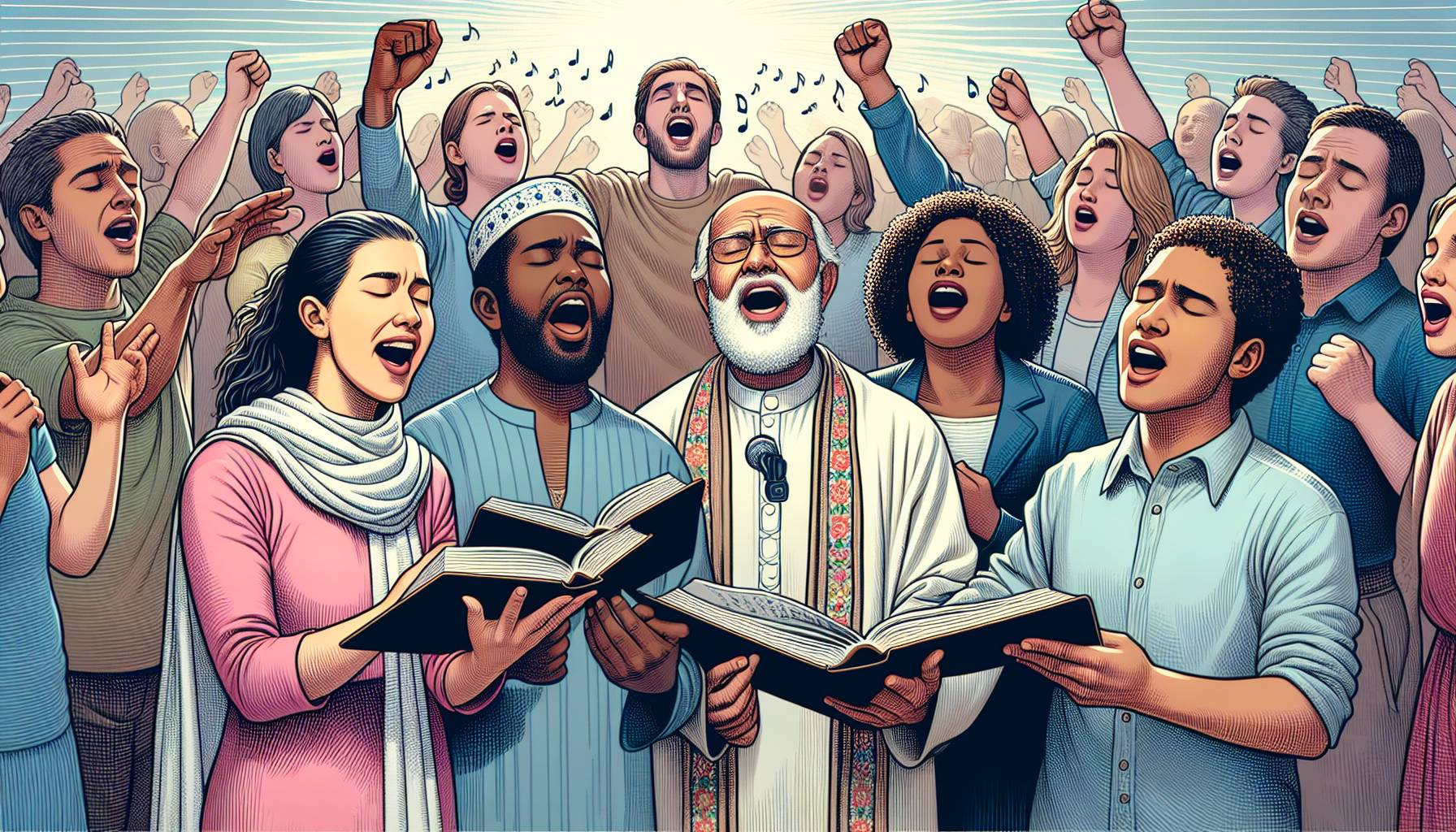The Sacred Harp Singers: A Tradition of Spiritual Connection Through Music cover