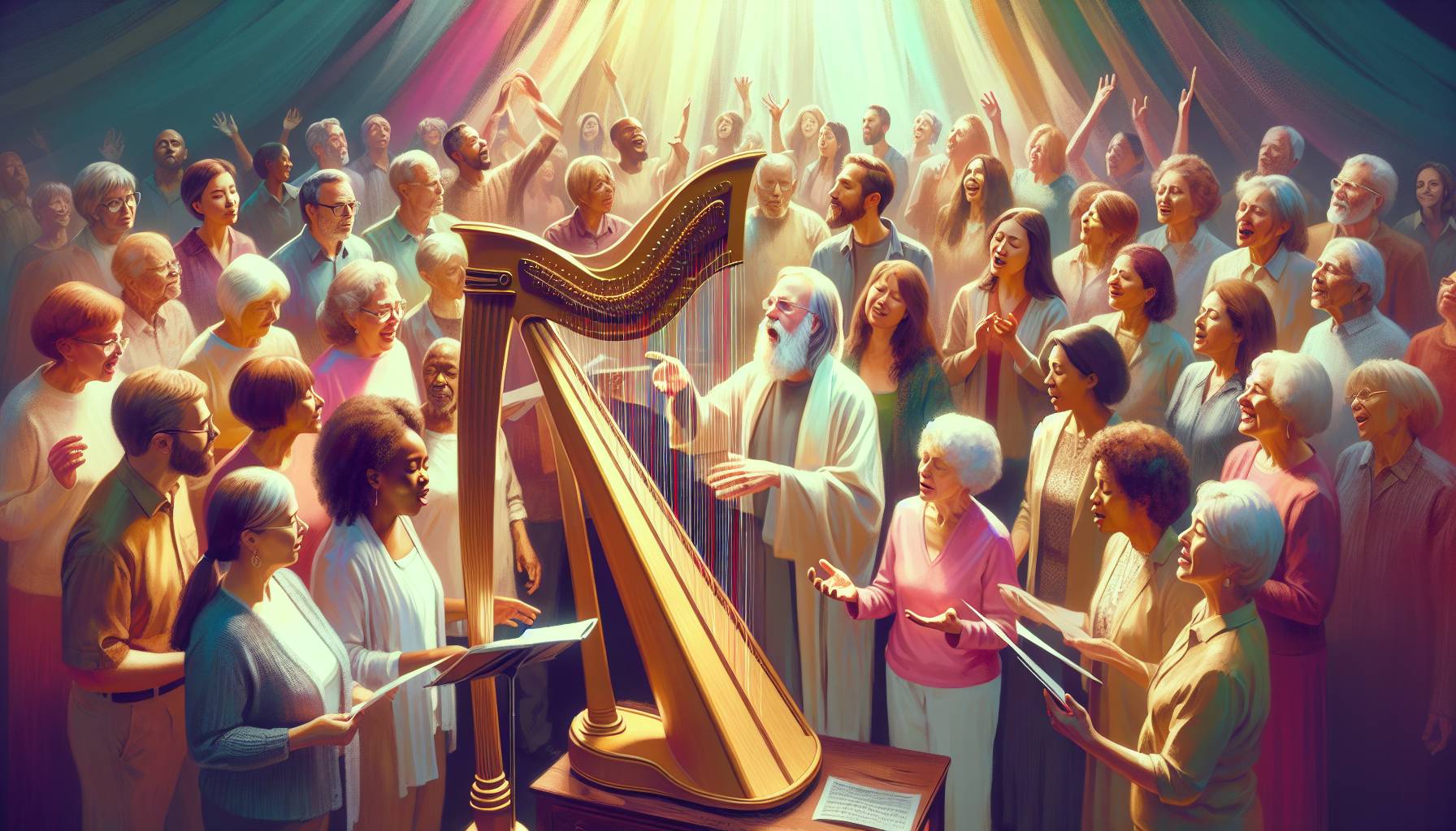 The Sacred Harp Singers: A Tradition of Spiritual Connection Through Music: image
