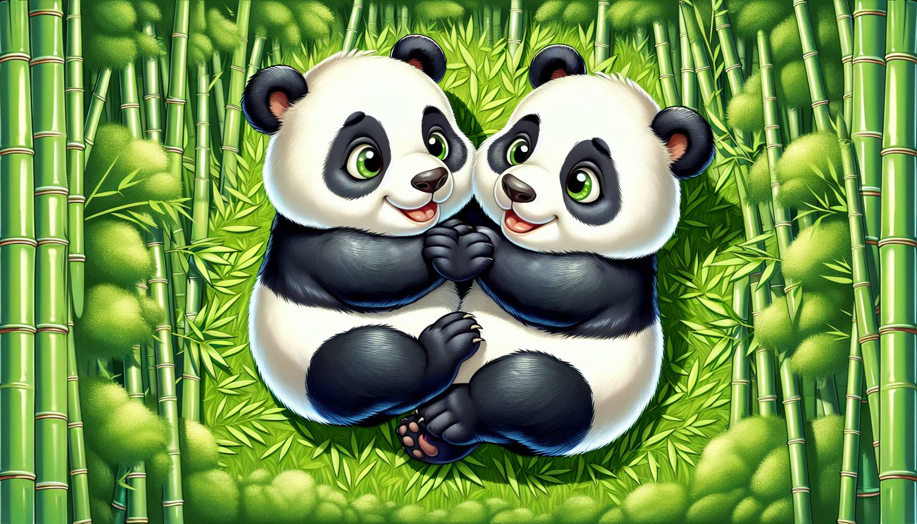 Hong Kong's Giant Panda Cubs Jia Jia and De De Named cover