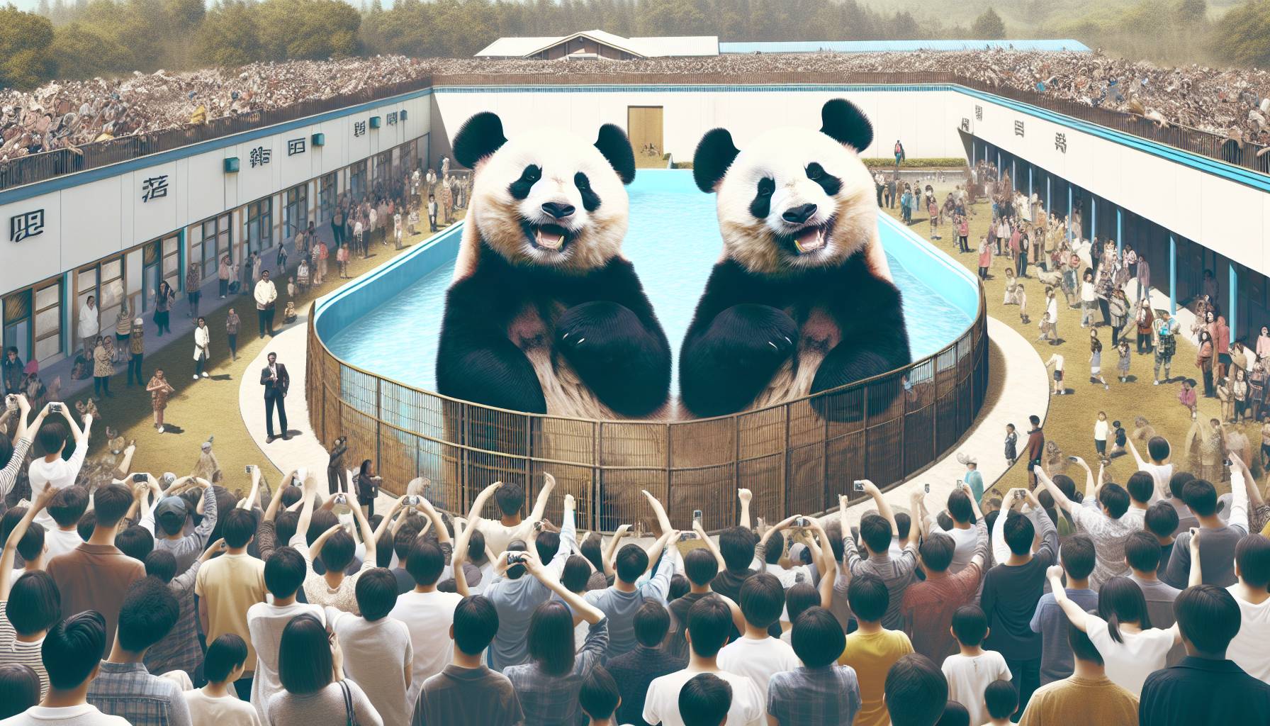 Hong Kong's Giant Panda Cubs Jia Jia and De De Named cover