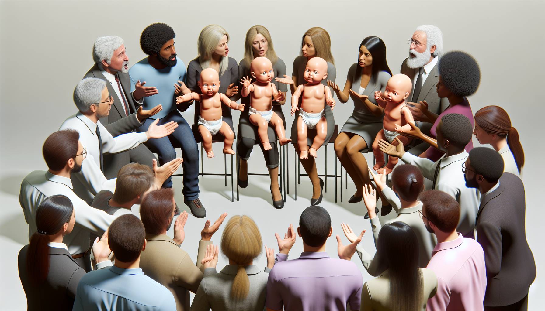 Brazil's Lifelike Baby Dolls Spark Fascination and Debate: image