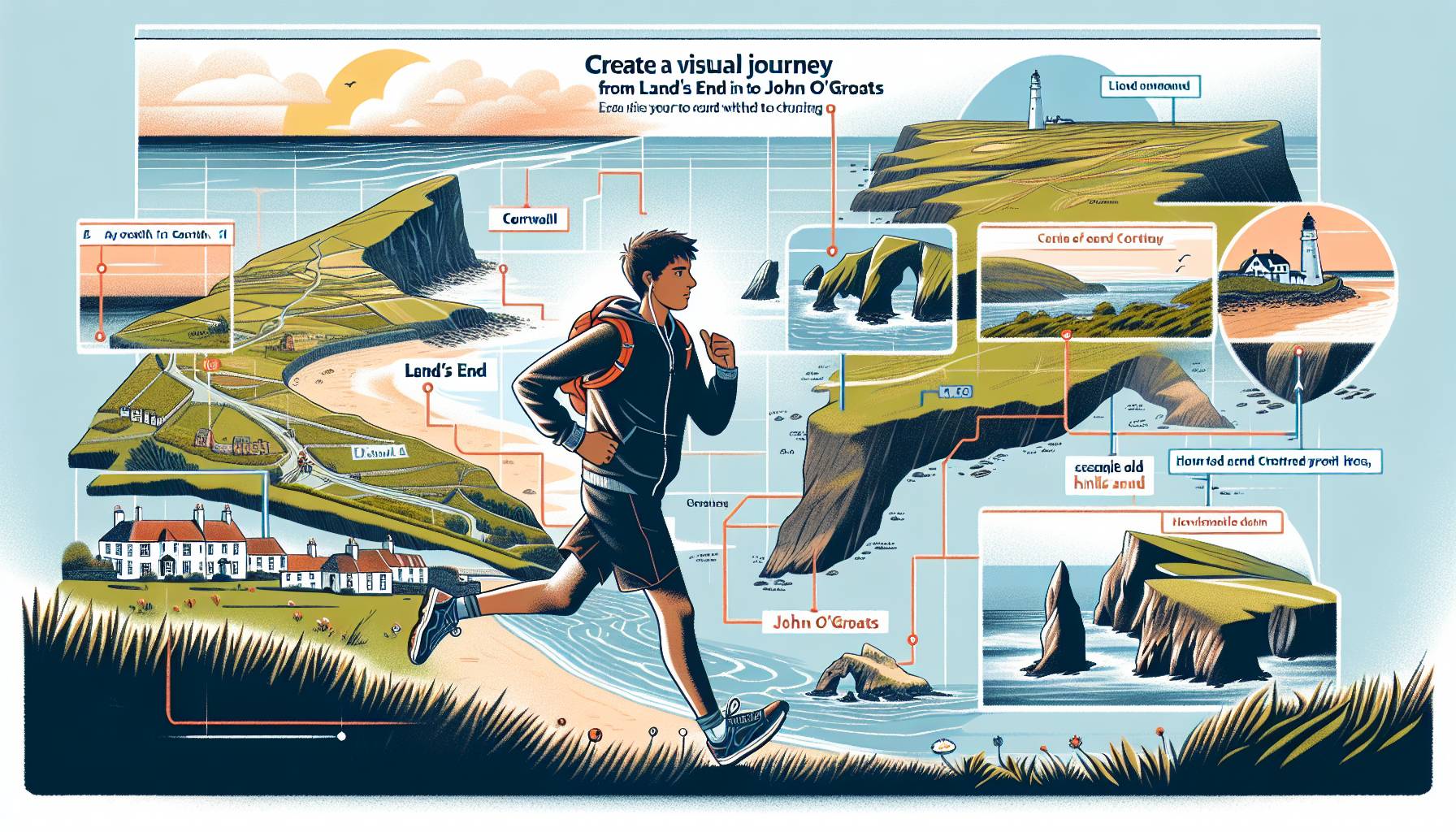 17-Year-Old Runs Length of UK for Charity: image